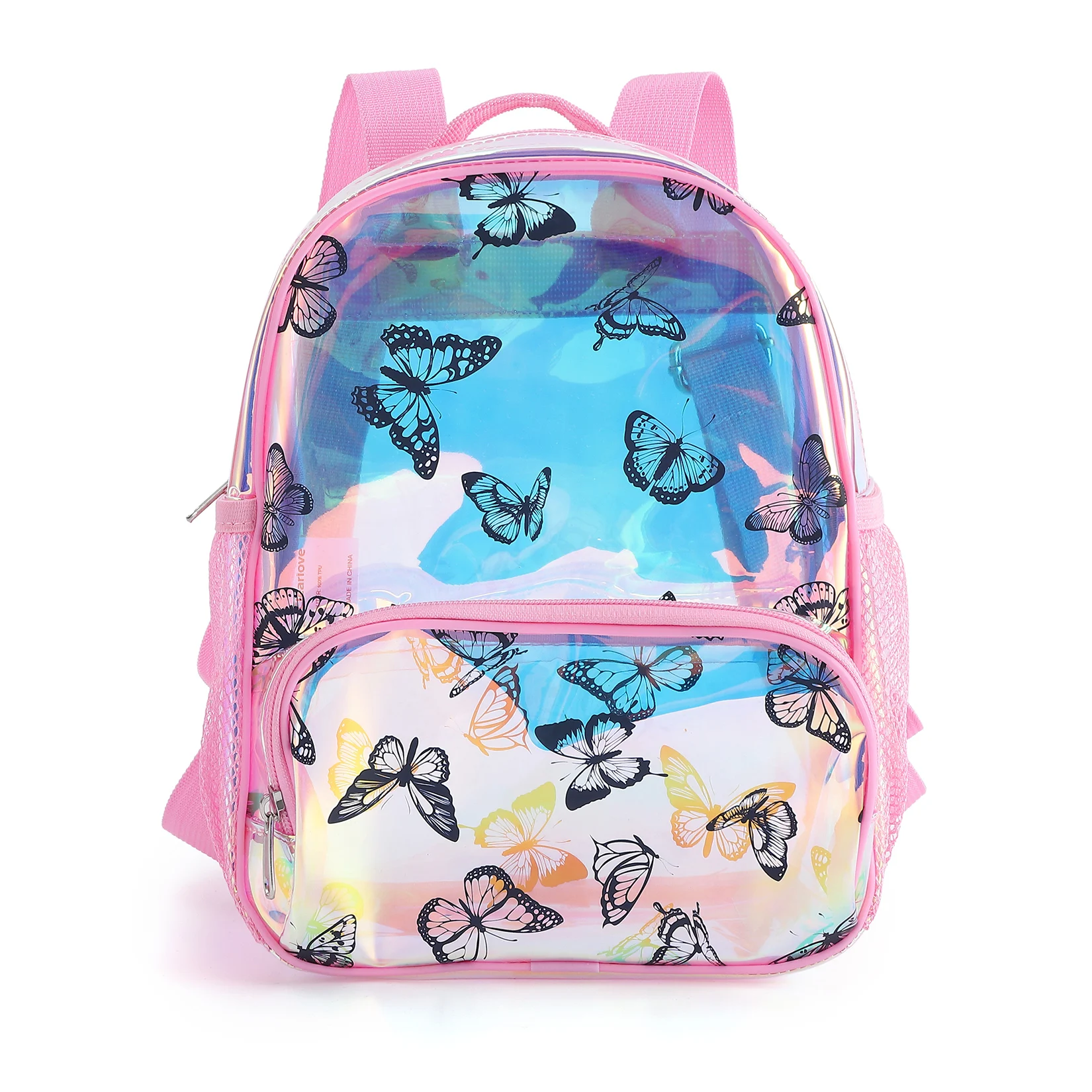 1 Transparent PVC Tpu Medium School Bag