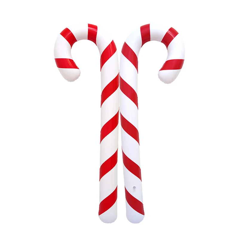 180 سنتيمتر نفخ عيد الميلاد قصب الحلوى لعيد الميلاد داخلي في الهواء الطلق ديكور المنزل شجرة معلقة السنة الجديدة لوازم الحفلات الاطفال هدية #5