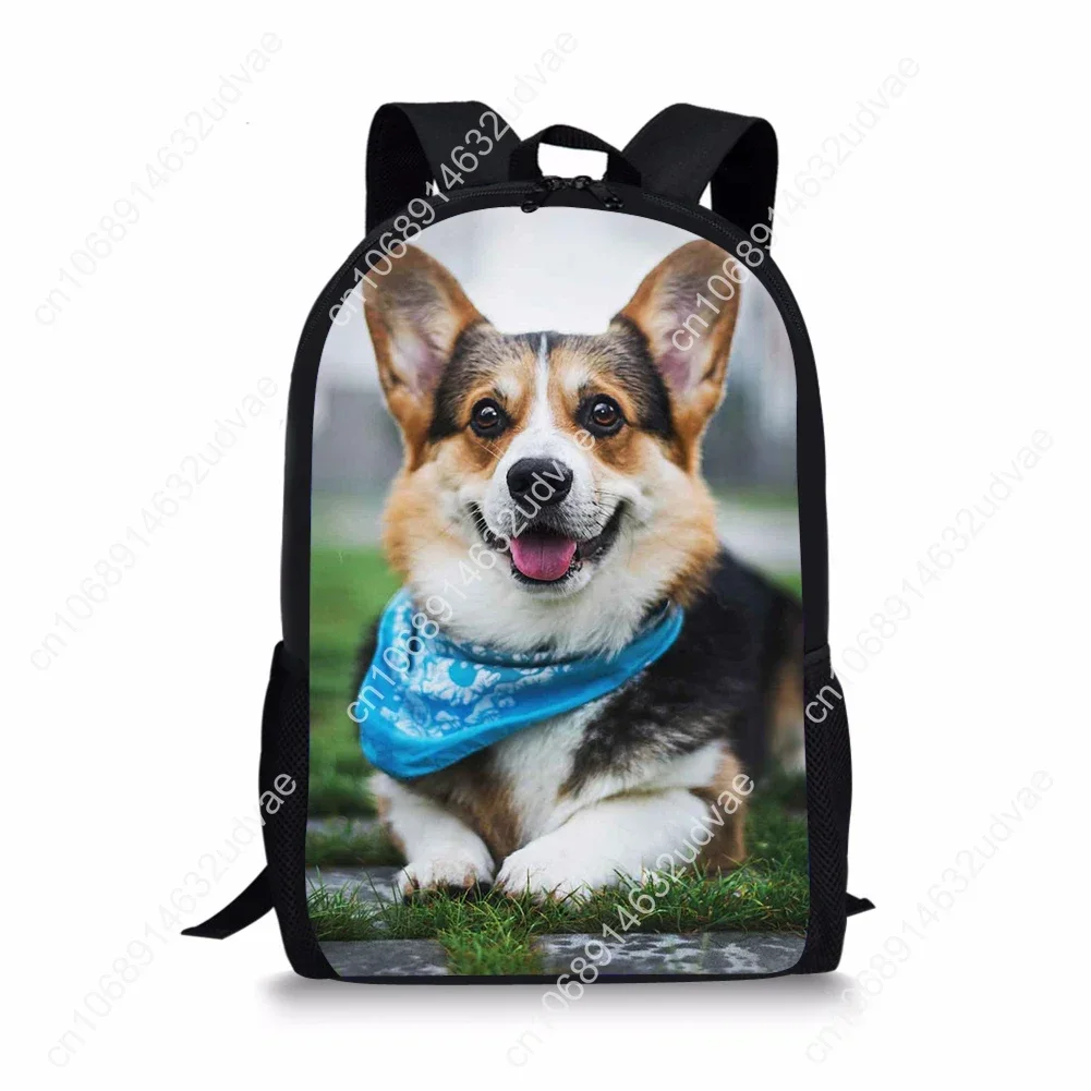 Mooie Dieren Welsh Corgi Pembroke Print Kinderen Schooltassen Orthopedische Rugzakken Kinderen Meisjes Jongens Schooltas 3d 2021