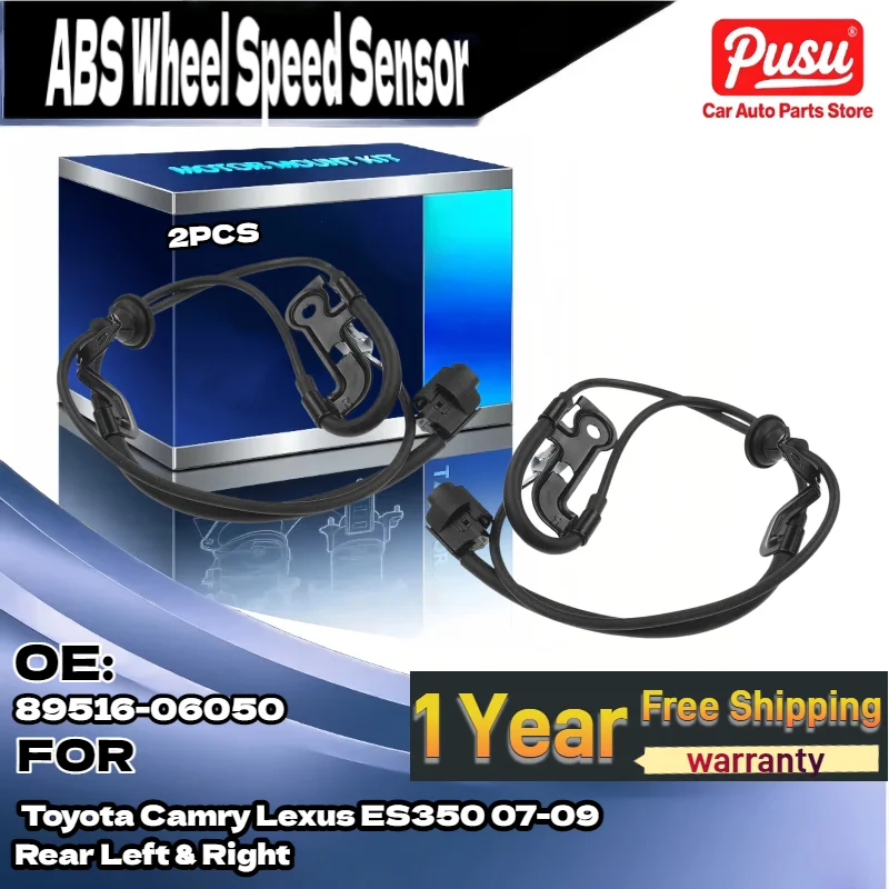 

2 шт. задний левый и правый датчик скорости колеса ABS для Toyota Camry Lexus ES350 2007-2009 89516-06050