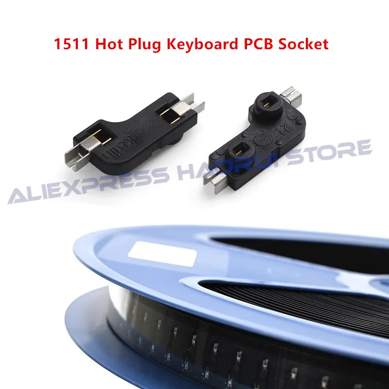 Kailh CPG151101S11 CPG135001S30 Hot-Swappable PCB Socket Hot Plug Swap Mechanical Keyboard Switches For TTC Cherry MX Switch DIY