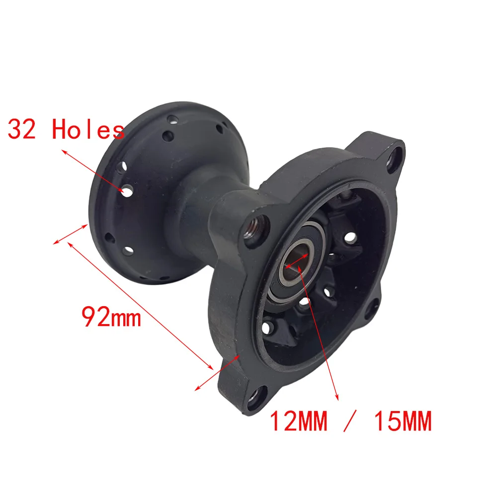 12MM/15MM Wheel Rim Steel Hub Front and Rear 10 12 14 16 17 19 Inch Wheel  Dirt Bike Pit Bike Off Road Motorcross Bike