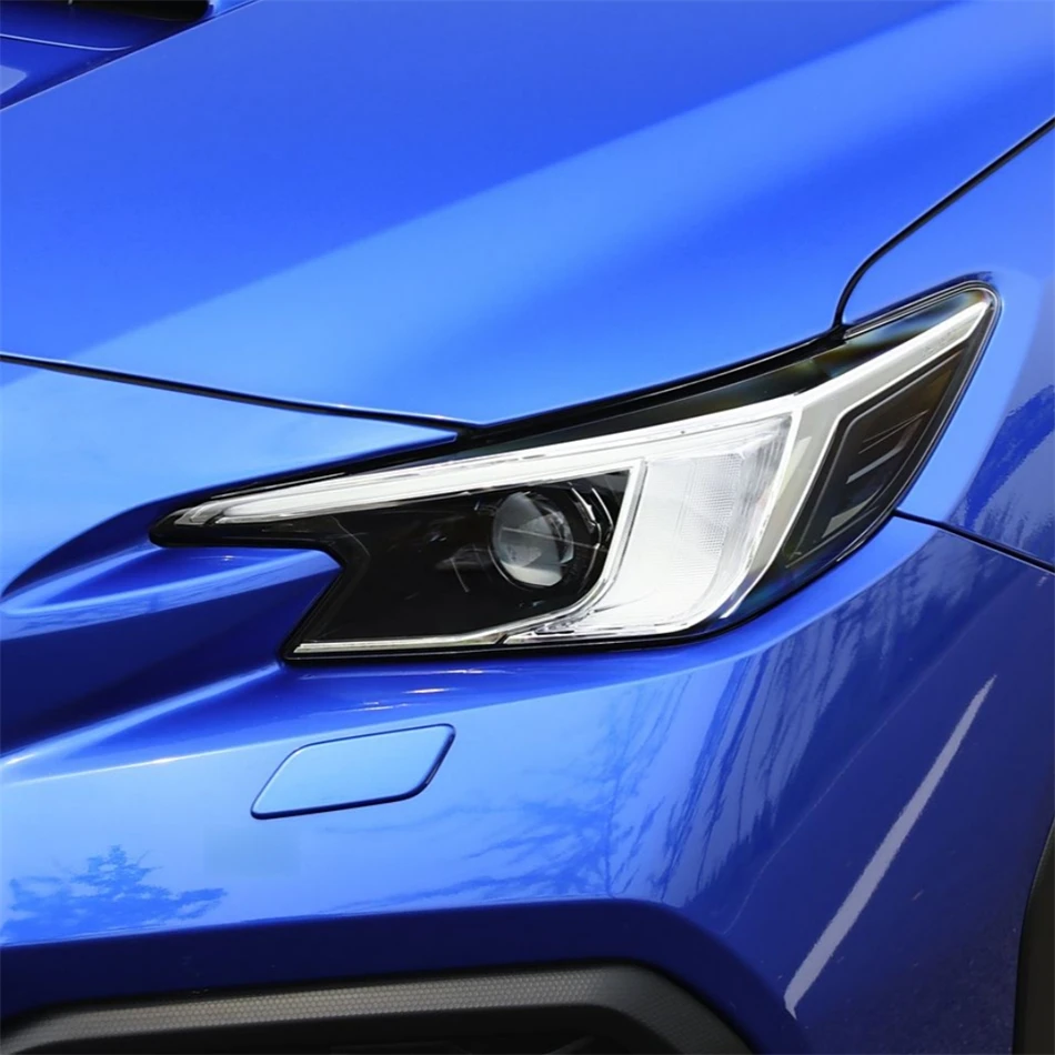 For Subaru WRX 2020 2021 2022 2023 2024 2025 Accessories Cars Polycarbonate High Gloss Fully Transparent Headlight Cover