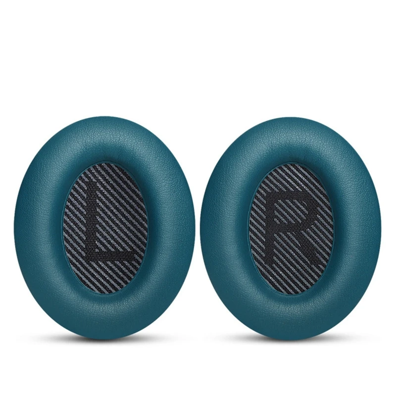 1 زوج سماعات الأذن وسادة بطانة للأذن غطاء للأذن بروتين جلد الأذن يفشل ل Bose QuietComfort 45 QC45/QC35 سماعة