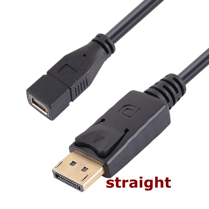 

30cm 90 Degree Angle Elbow Mini DisplayPort Female To DP Male Adapter Converter For MacBook Pro Air NEW TOSHIBA