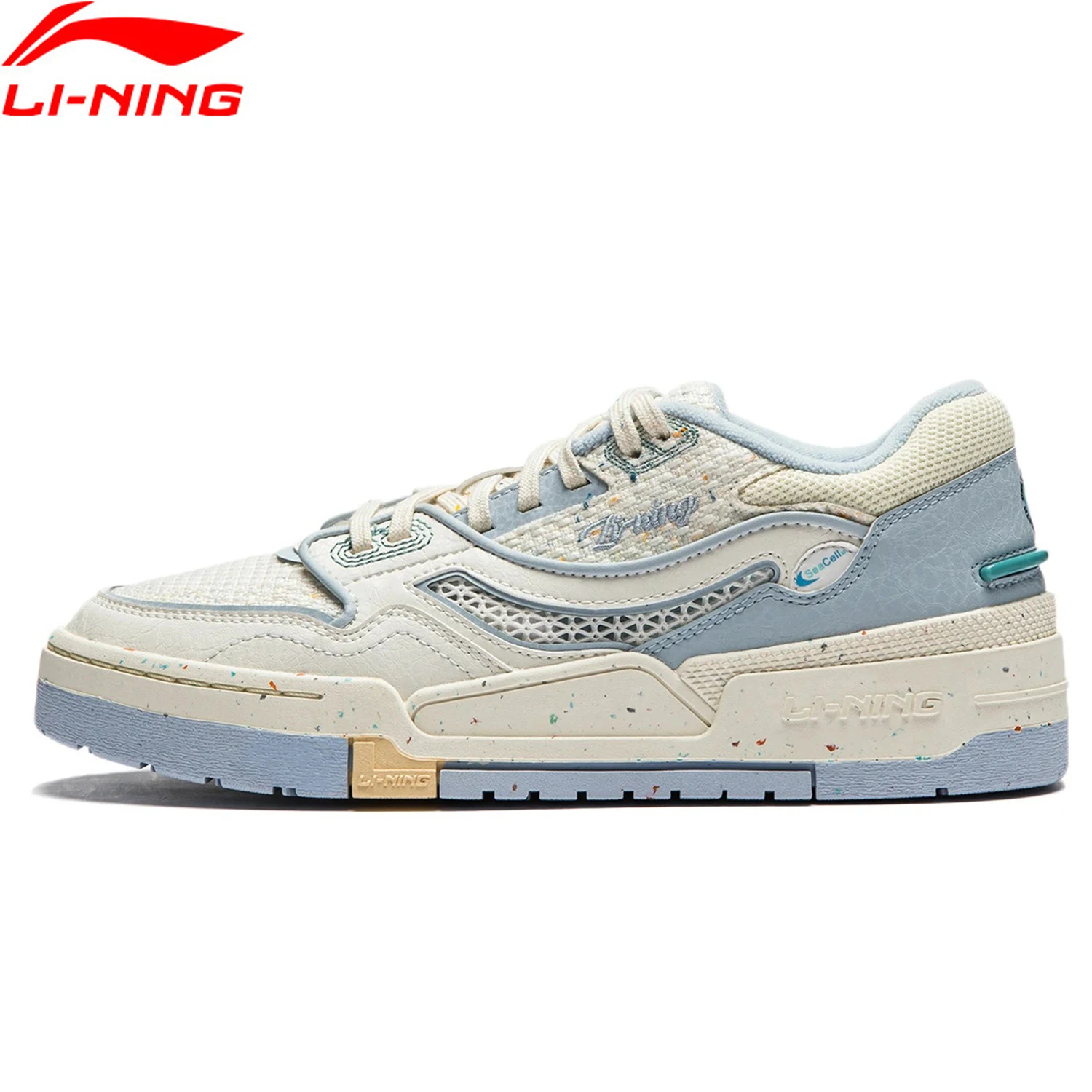 Li-Ning Women 001 BTC Classic Lifestyle Shoes DUAL CUSHION Comfortable LiNing Soft Retro Sport Shoes Leisure Sneakers AGCU054