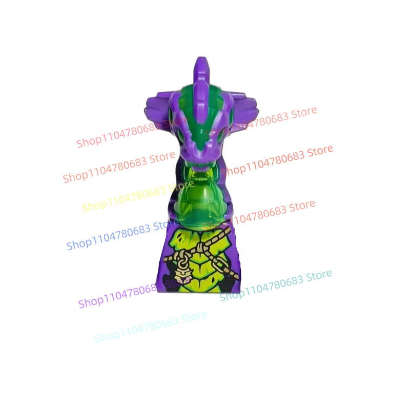 

MOC Building Blocks Mini Figure Accessories: Snake Head, Body, Monster Toys, Assembly Collectible Ornaments, Holiday Gifts