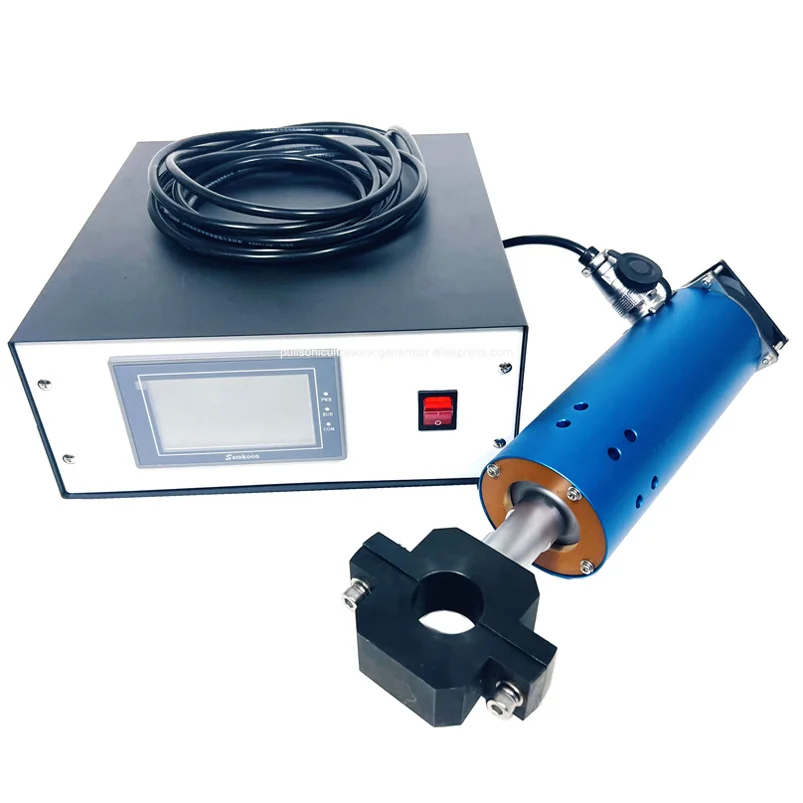 شفة المشبك نوع هزاز بالموجات فوق الصوتية لنظام تنظيف أنابيب الصلب نظام إزالة الترسبات بالموجات فوق الصوتية لخطوط الأنابيب