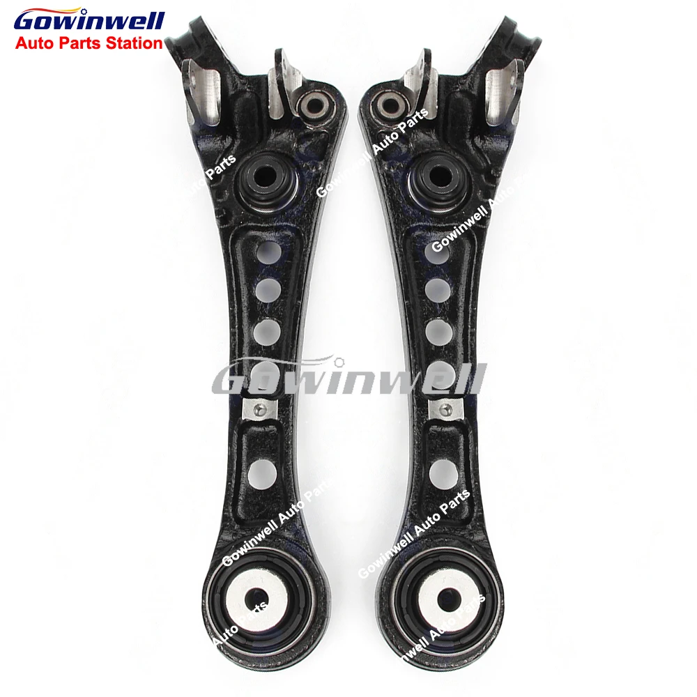 2pcs Front Left Right Suspension Parts Lower Control Arm Kits for Jaguar 10-18 X351 XJL XJR C2D1536 C2D1537 C2D35201 C2D35200