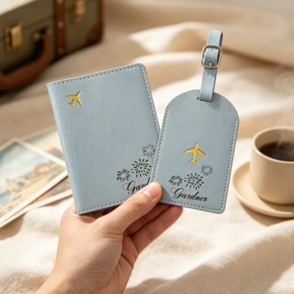 Travel Accessories Meaning - 맞춤 이름 여권 케이스 & 수하물