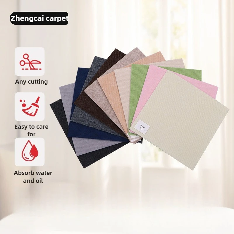 30x30cm 5 Pcs Self-Adhesive Foam Play Mat for Childrens Room, Office, Living Room, Soundproof Non-Toxic Easy DIY, for Young DIY