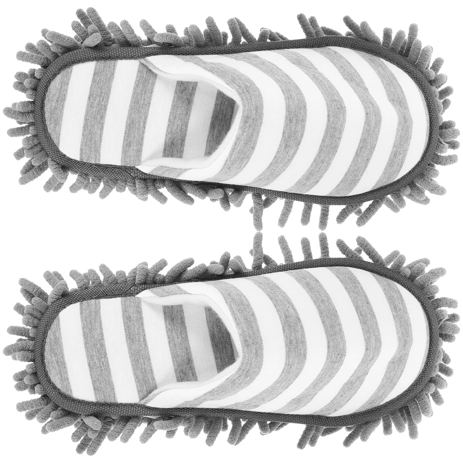 

1Pair Indoor Cleaning Slippers Multi Functional Mopping Foot Covers for Quick Dust Hair Removal on Hard Floors
