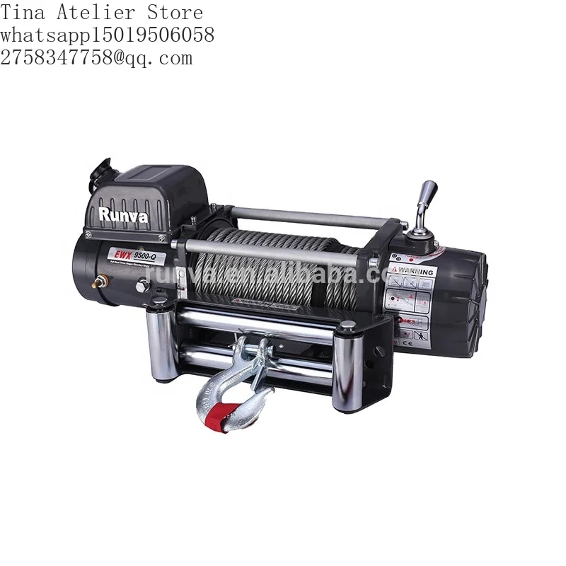 Runva Factory Sale Stable Pulling 12000 Lbs Offroad Winch 4X4
