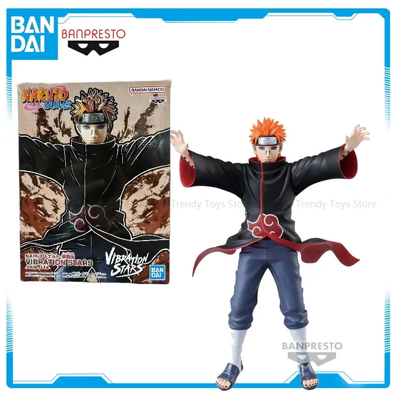 In Stock Original 100% BANPRESTO Vibration Stars Anime Naruto Shippuden Pain Figure Model Boxed Toys WY