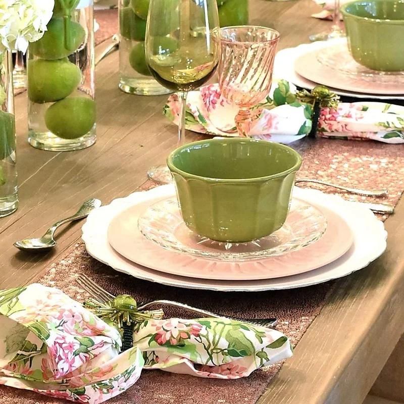 

Table Runners Rectangle Glitter Table Linen Wedding Birthday Party Cake Table Decoration 4 Pieces-AS97