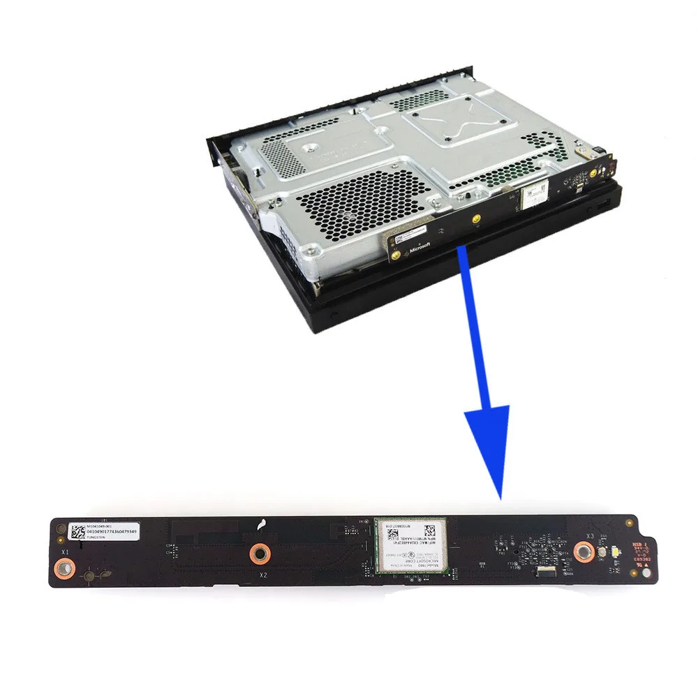 الأصلي 1803 وحدة الطاقة التبديل لوحة دارات مطبوعة الأصلي التفكيك استبدال قطع الغيار ل Xbox One X وحدة التحكم إصلاح