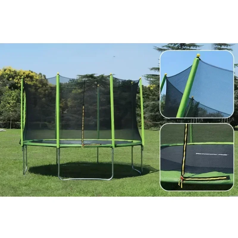 Outdoor Round Stable e Strong Trampolim para crianças e adultos, quadra de basquete, 18 pés, 16 pés, Big Spring, Fabricantes