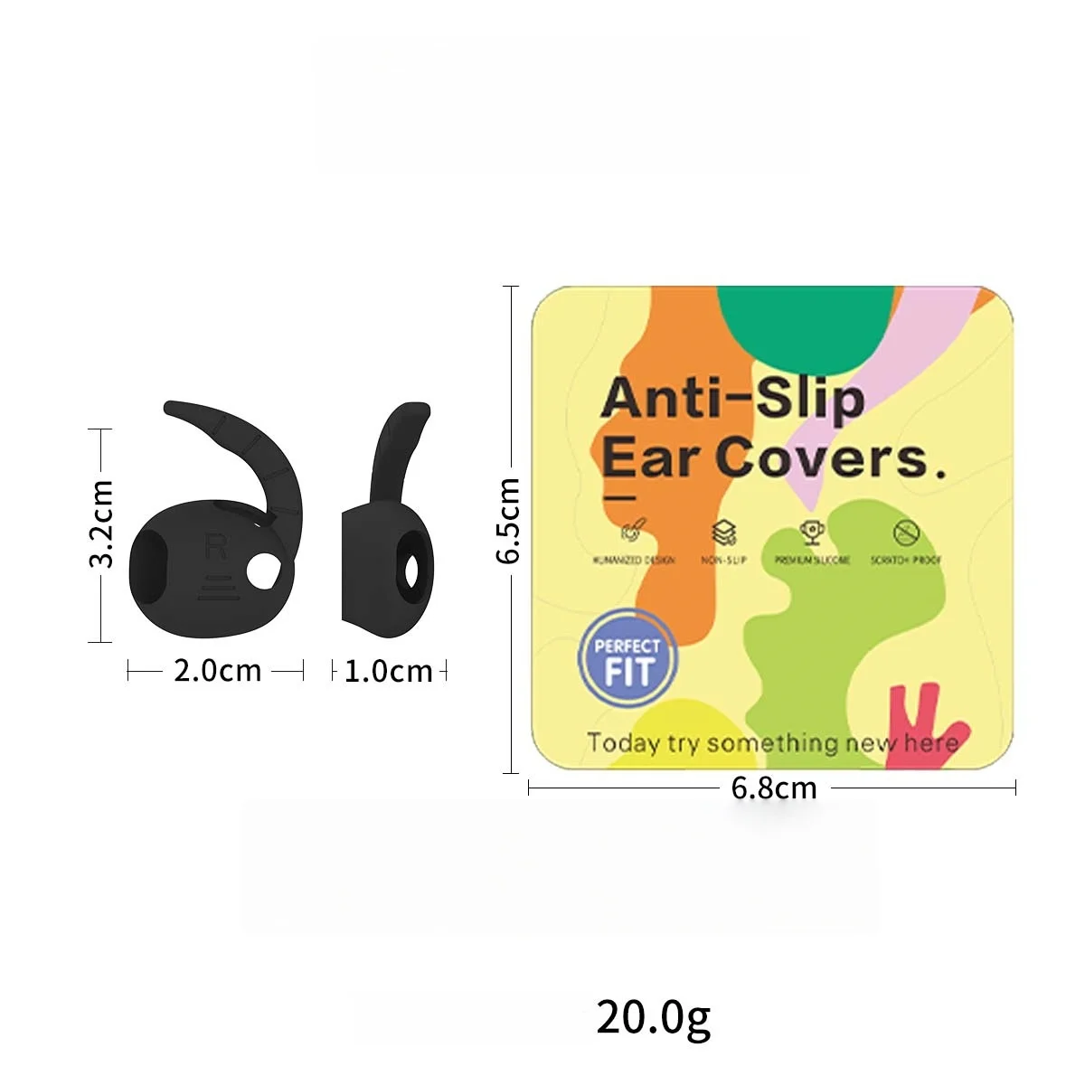 Suitable for Samsung Galaxy Buds 4 Earbuds Silicone Anti-Slip Ear Hooks 5 piece set