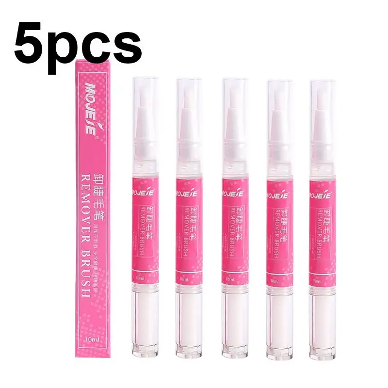 

1/2/5PCS Eyelash Extension Glue Remover Pen Transparent Up Adhesive Gel False Pen Grafting Removing Non-irritating Make Remover