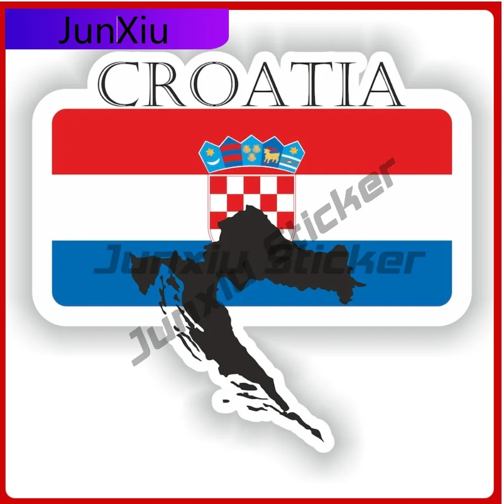 

Croatia Country Project Flag Personality Auto Decor Exterior Styling Piece For Vehicles