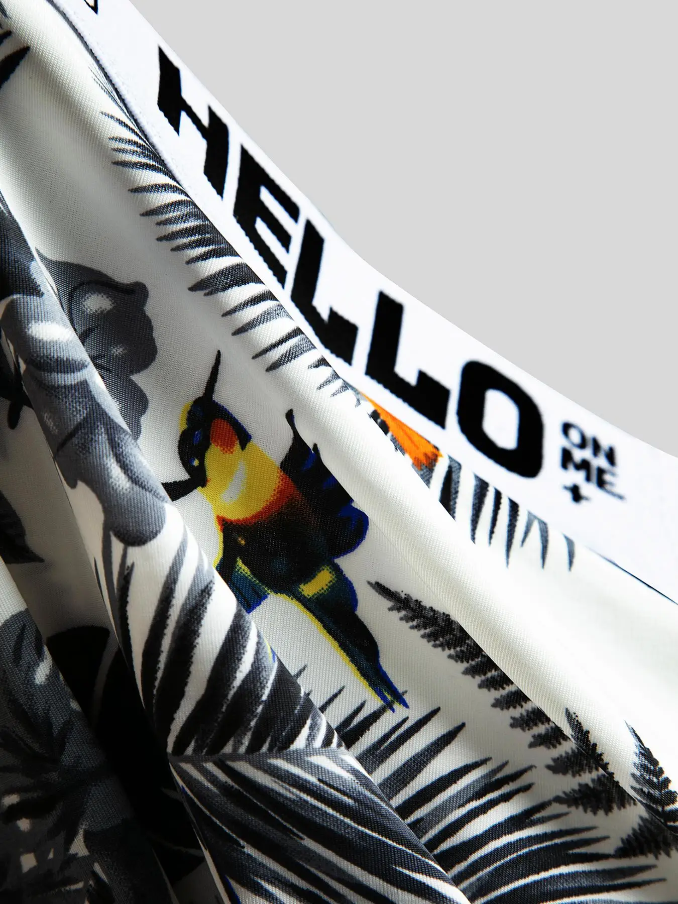 4 Pairs Men's Boxer Briefs All Over Print Quick Dry Stretch Underwear Comfortable Underpants