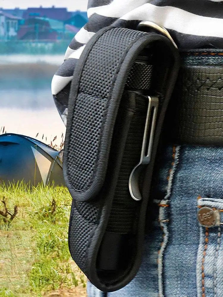 Taschenlampe Abdeckung Fall Taschenlampe Tasche LED Taschenlampe Abdeckung LED Taschenlampe Nylon Schutzhülle für Jagd Camping Outdoor Wandern