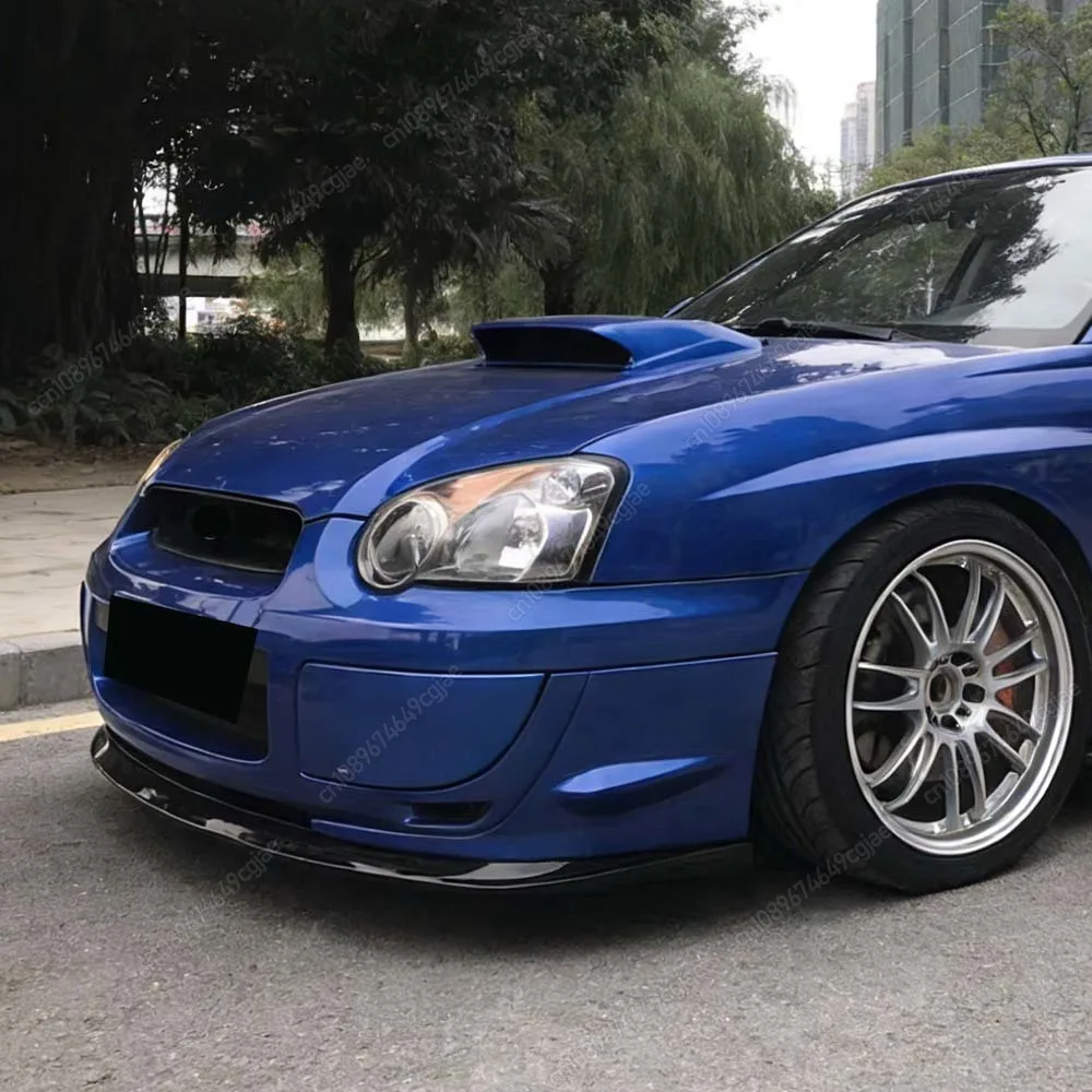 

Car Front Bumper Spoiler Lip Diffuser Splitter Canards Protector ABS Glossy Black For Subaru Impreza WRX STI VA 2004 2005 Tuning