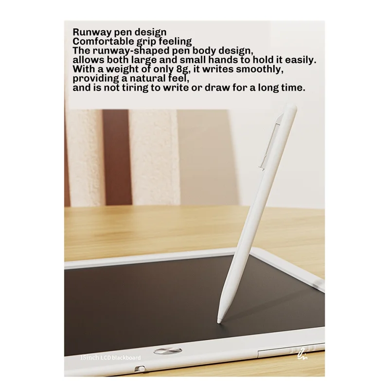 B18B Student Electronic LCD 15 Inch Handwriting Drawing Board Digital Writing Tablet Color Blackboard Children's Pad