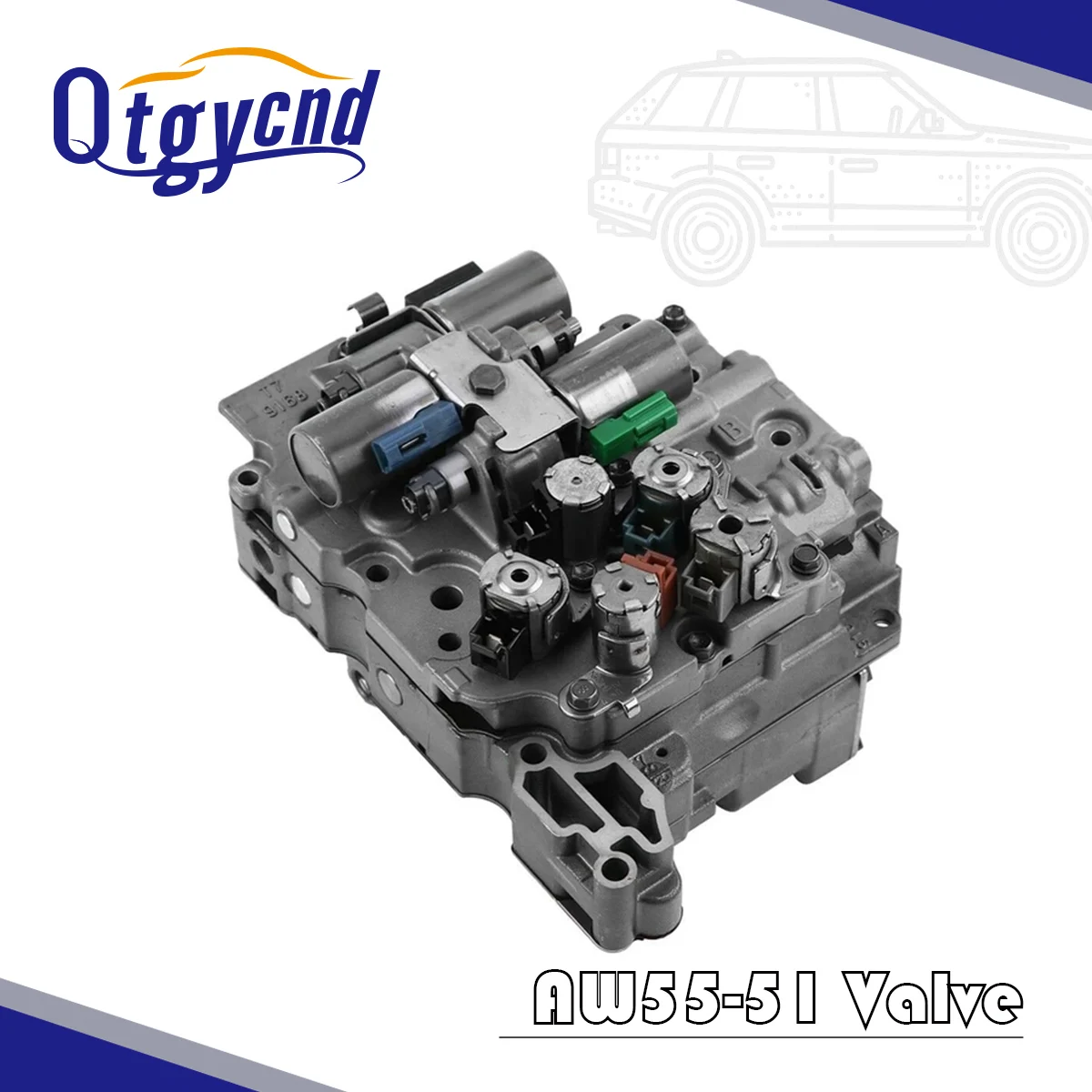 Original AW55-50SN AW55-51SN Complete Transmission Valve Body Assembly For Ford Volvo Saab Chevrolet C30 C70 S40 RE5F22A AF23