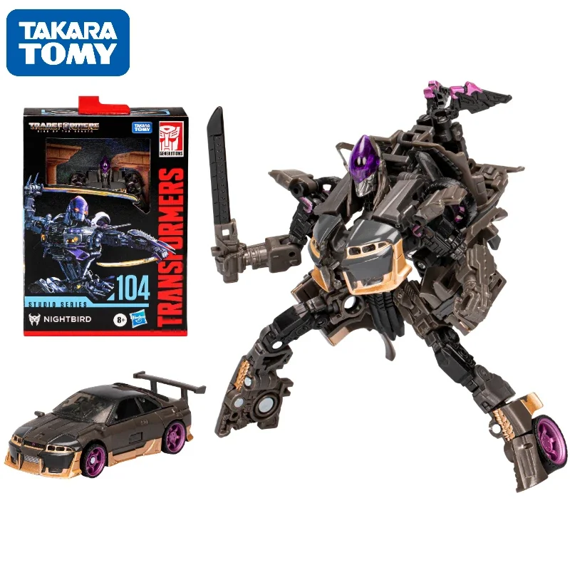 TAKARA TOMY-Figurines de collection TransDevices Studio Series, Rise of The Beasts SS104, Nightbird, 4.5 pouces, Pré-vente