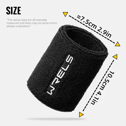 WRELS Wristbands Sweatbands Absorbent Stretchable Wrist Bands for Working Out Quick Drying Wrist Sweat Bands for Fitness - Image 6