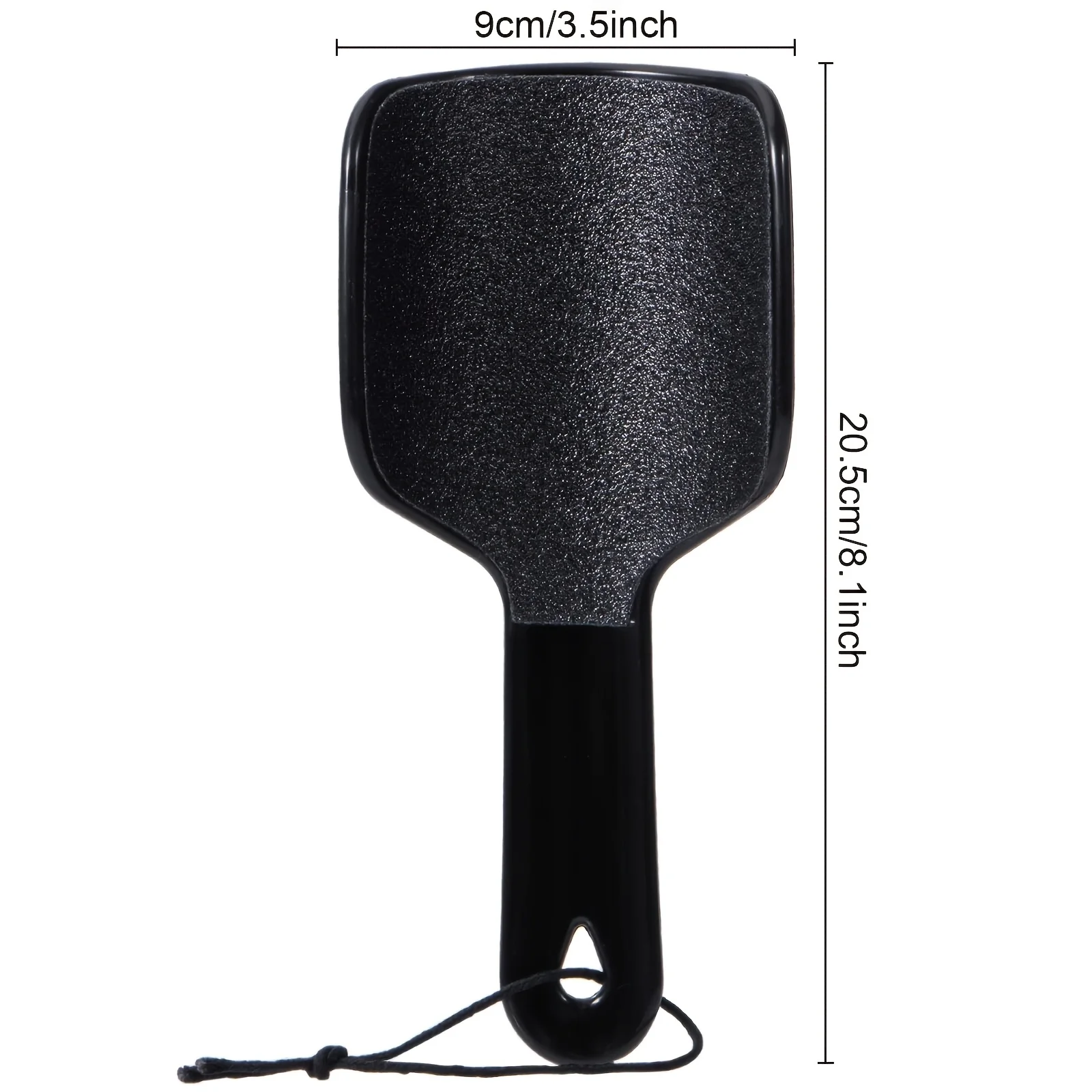 ที่ขูดหนังด้านเท้าแบบโค้ง 1 ชิ้น ที่ขูดส้นเท้าสองด้าน รูปทรงตัวยู สำหรับขจัดหนังด้านและหนังแตก