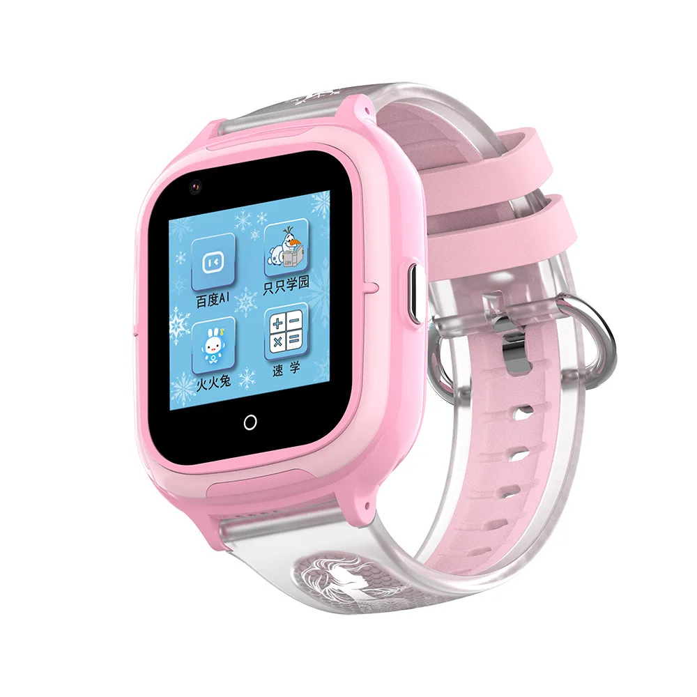 

Оригинальные наручные часы Disney Frozen 4G, детские часы-телефон, часы Disney с сенсорным экраном и позиционированием, часы Disney Full Netcom Princess Watc