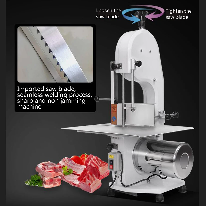 

Bone Sawing Machine Commercial Bone Cutting Machine Frozen Meat Cutter Machine For Cut Ribs/Fish/Meat/Beef