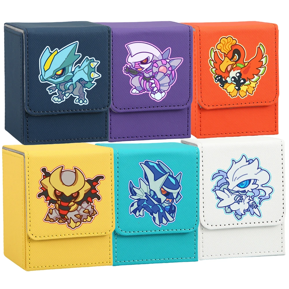 Pokemon Card Box Legendary Beast Series Rayquaza Groudon Kyogre Mewtwo Ho-Oh Lugia Anime Tcg Ptcg Trading Card Storage Box