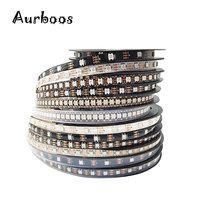 5V WS2812B WS2812 Digital Flexible Individually Addressable Pixel Led Strip RGB LED Strip 30/60/74/96/144Pixel/Led/M Tape Light