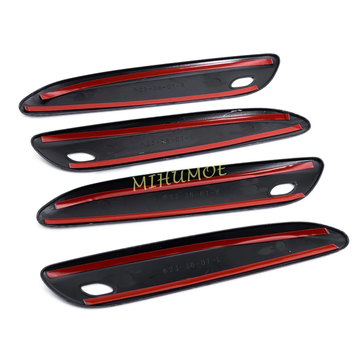 Carbon Fiber Door Handle Cover Trims For Mercedes Benz E350 E450 S400 S450 S500 EQE EQS 350 500 580 Accessories 2025 2024 2023