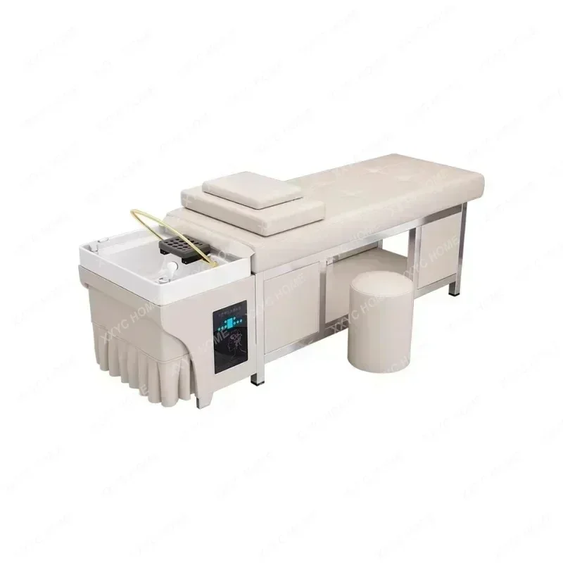 Japanese Shampoo Bed Wash Hair Comfort Massage Water Circulation Head Hair Therapy Lit Shampooing Spa Equipment MQ50SC