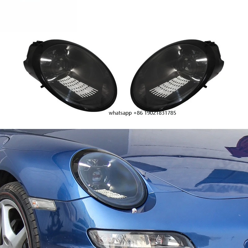 [1979LL] 2004 2005 2008 2011 911 997 Headlights Upgrade to 992 2023 matrix Led Headlight for  911 997.2 997.1
