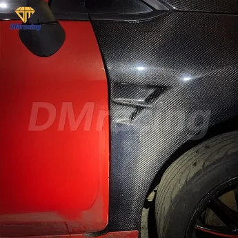 DM Vent Style Forged Carbon Fiber Front Fender for Ford Fiesta STI MK7.5 2014-2017 Body Kit
