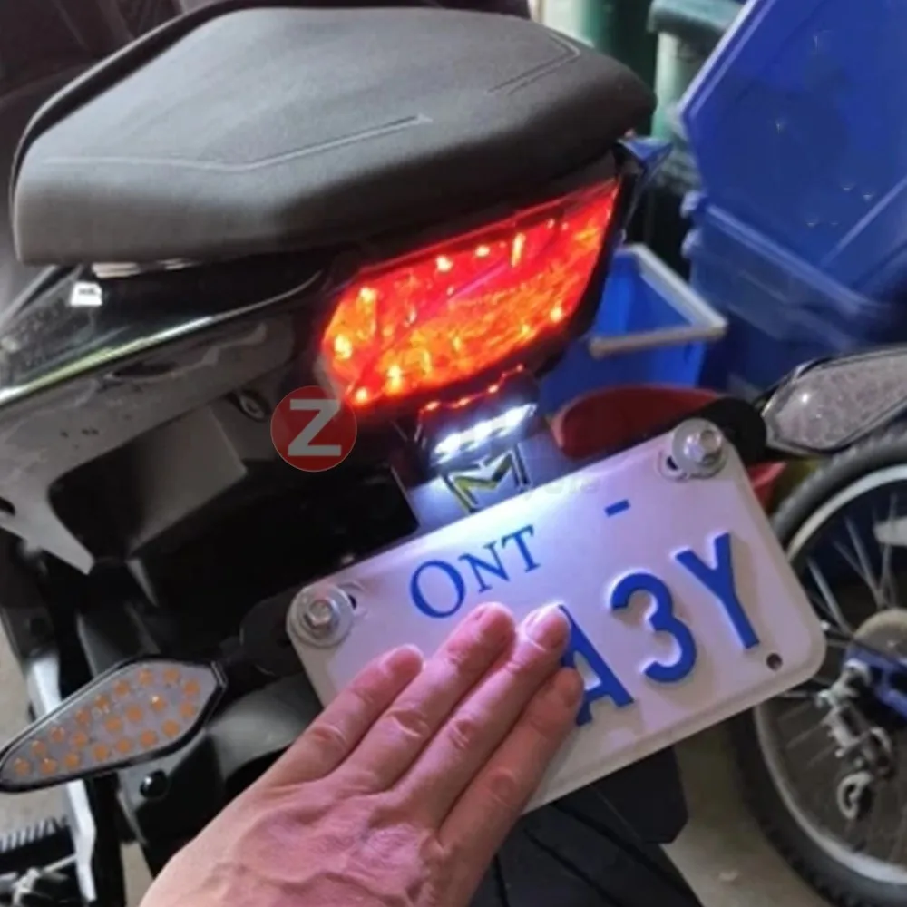 License Plate Bracket Licence Registration Holder Motorcycle FOR CFMOTO CF 400NK 650NK 2016-2023 2022 2021 2020 2019 650 400 NK