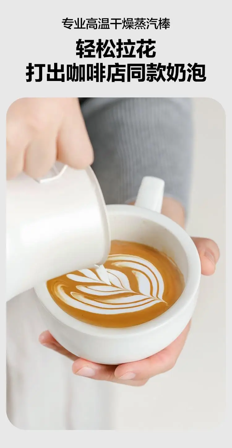 イタリア製コーヒーマシン、小型家庭用、半自動、共有に最適、強くお勧めします