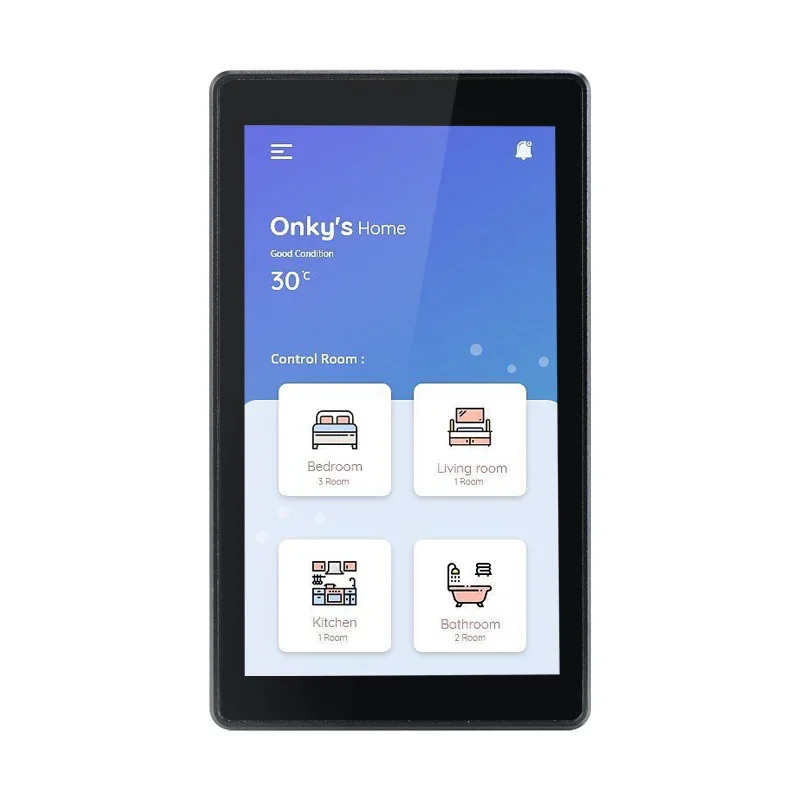

5,5 дюймовый IPS сенсорный Android 13 POE планшет в настенном креплении Android планшет умный дом сенсорная панель