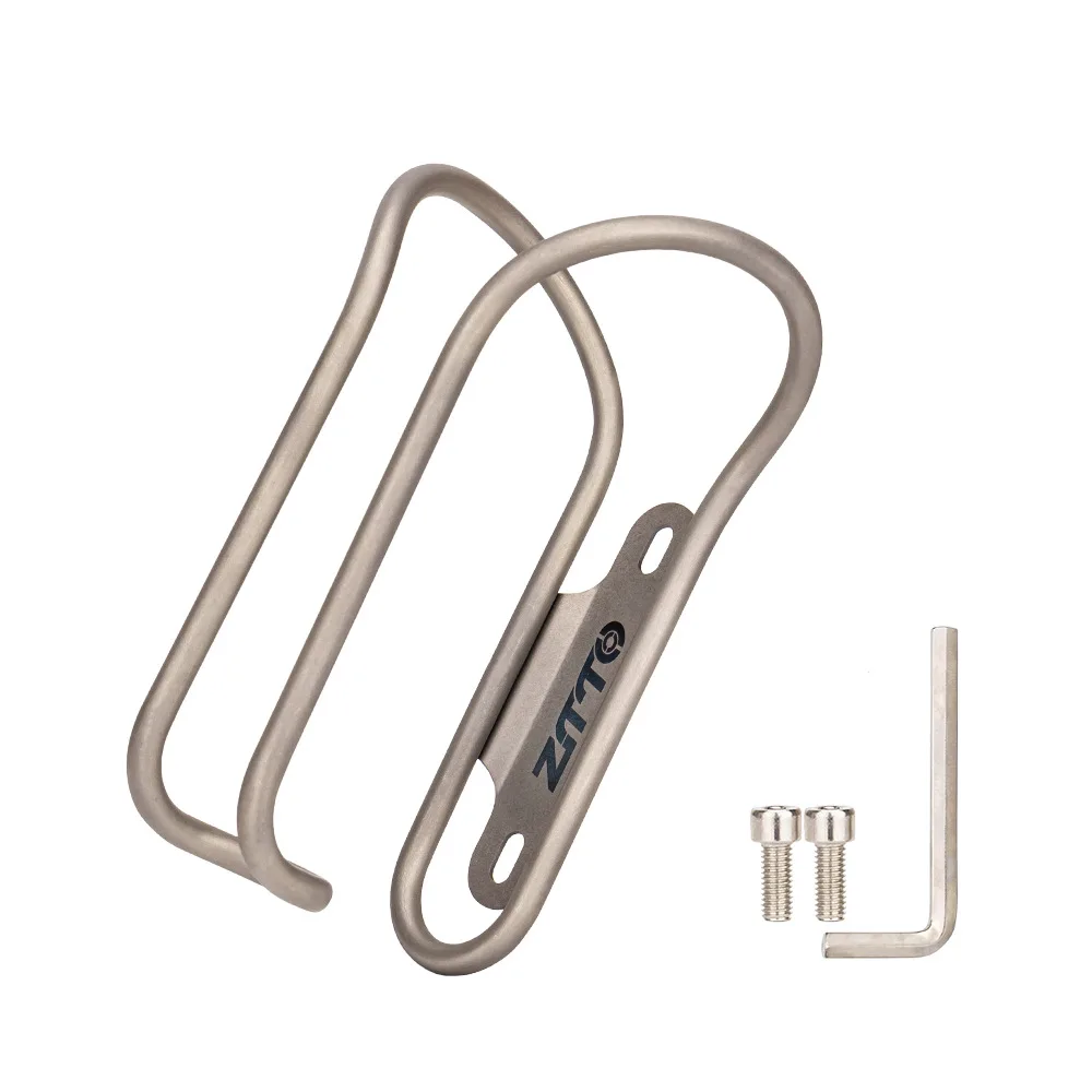 

ZTTO Bike Water Bottle Cage Lightweight Titanium Alloy Water Bottle Holder for MTB Mountain Bike Road Bike