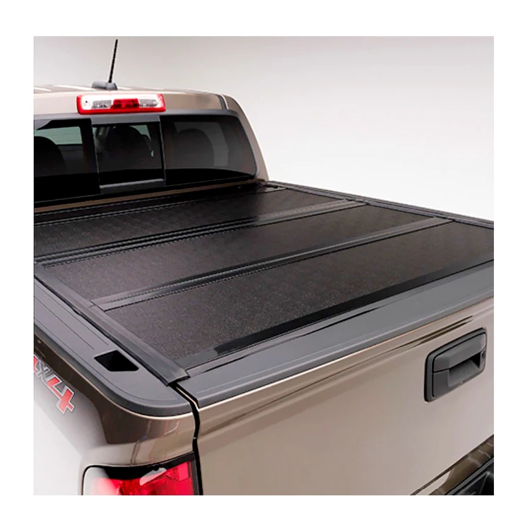 

High Quality Universal Hard four-fold cover Retractable Manual Bed Cover Folding Truck Tonneau