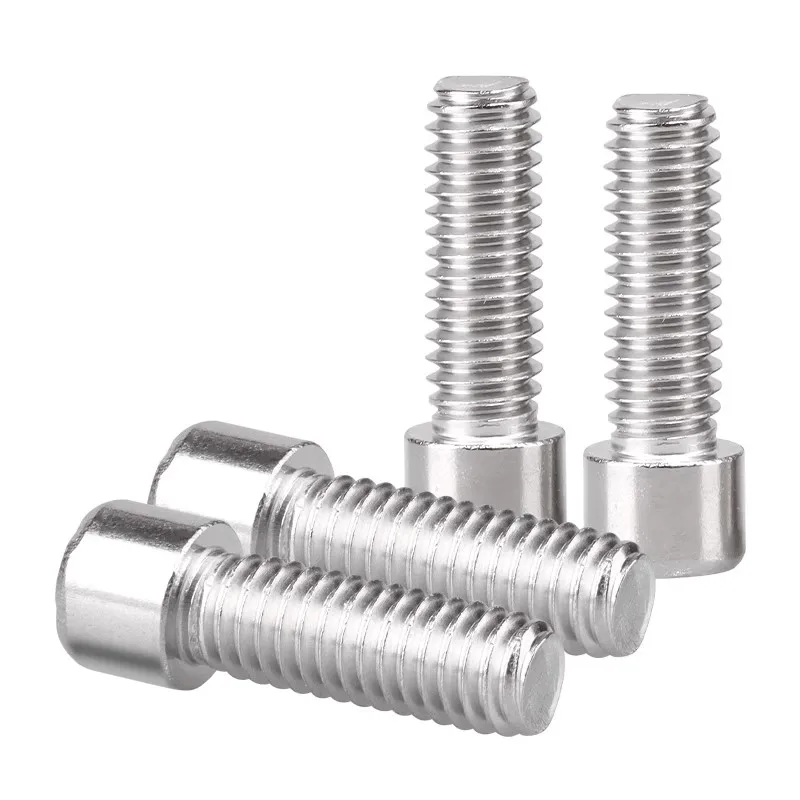 304 Stainless Steel Smooth Small Hexagon Socket Cap Head Bolts M2.5 M3 M4 M5 M6 SHCS Hex Socket Cap Head Screws