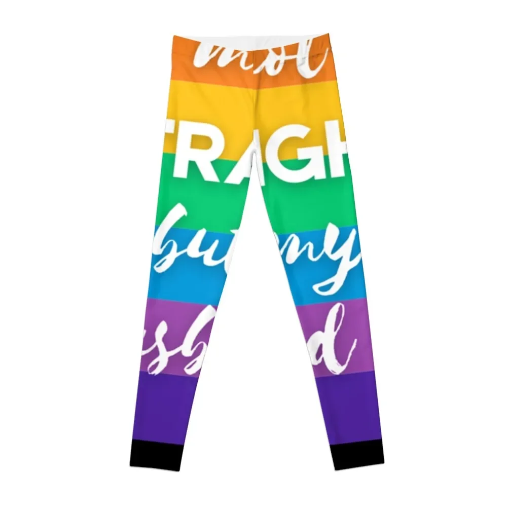 

I'm Not Straight, But My Husband Is Classic Leggings sports woman gym sportswear gym Sports pants woman Womens Leggings