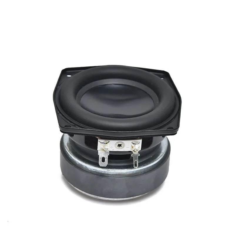 For 3-Inch Curved Positive Folding Rubber Edge 25 Cores 6 Ohms 30 Watts External Magnetic Subwoofer