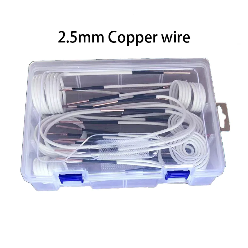 Copper Wire 250 ° Heat Induction Heater Coil Kit para Indução Magnética Aquecedor Resistente para Remover Parafusos e Porcas Rusty 2.5 mm