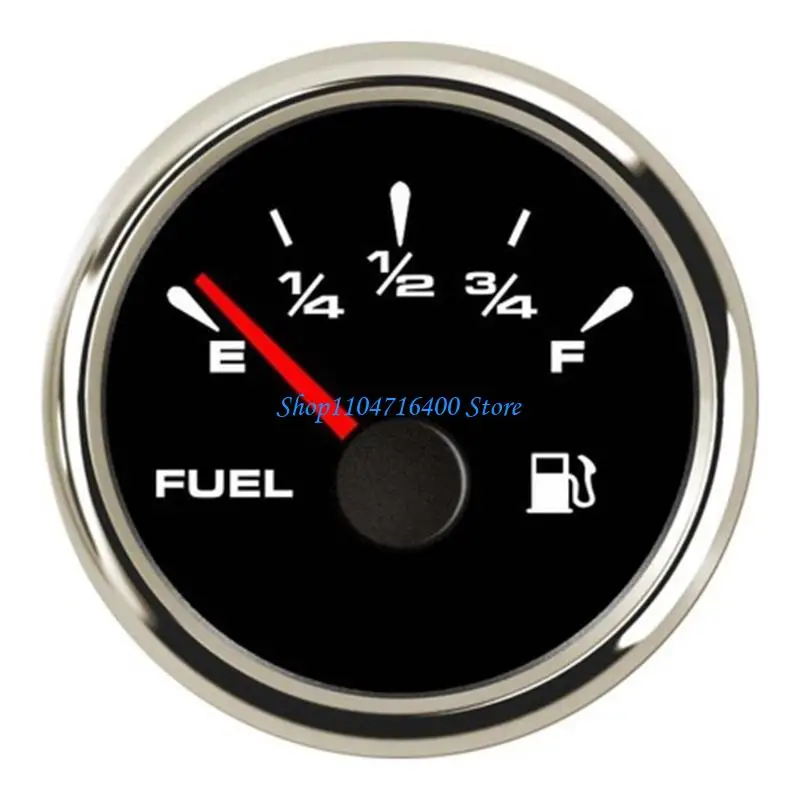 Y1gd البحرية مقياس الوقود قارب الغاز متر مستوى الديزل السيارات لسيارة شاحنة سيارة SUV مع LED الخلفية إشارة قابل للتعديل